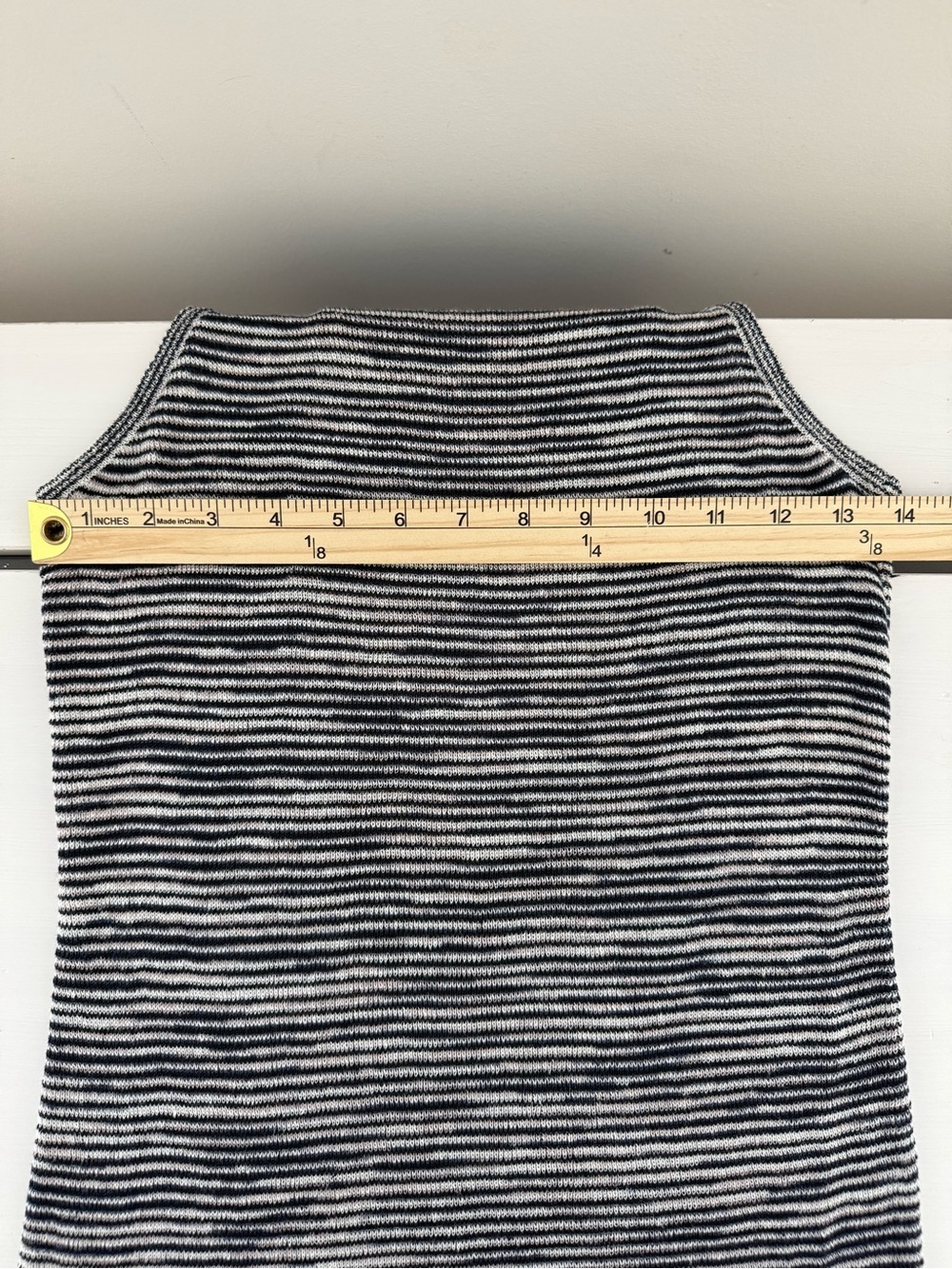 Theory Intrella Space Dye Linen Knit Sleeveless Maxi Dress Gray Small - Picture 6 of 8
